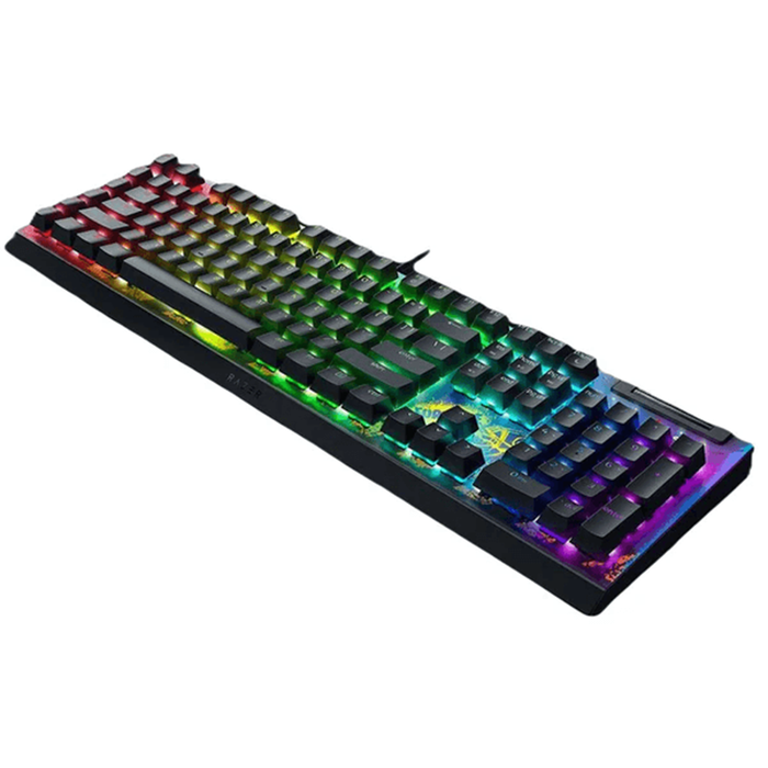 Razer BlackWidow V4 X - Mechanical Gaming Keyboard [RZ03-04703600-R3M1] - Fortnite Edition (Yellow Switch)