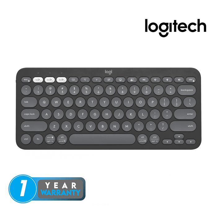 Logitech K380S Pebble Keys 2 - Graphite