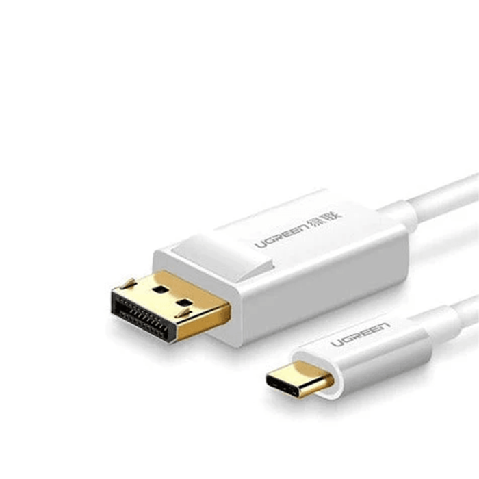 UGreen USB Type C to DP Cable 1.5M - White [MM139/40420]