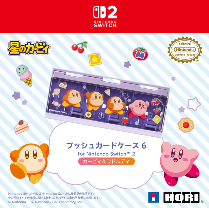 Hori Pop & Go Game Case for Nintendo Switch 2 - Kirby & Waddle Dee [NSX-136A]