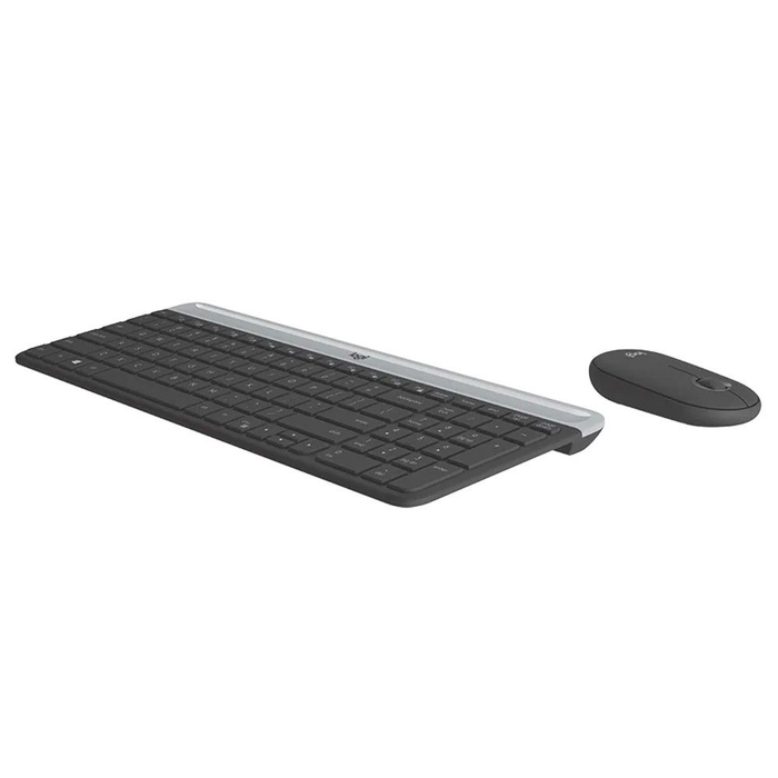 Logitech Wireless MK470 Slim Keyboard & Mouse - Graphite