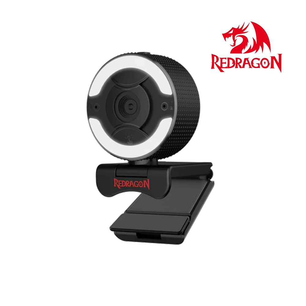 Redragon GW910 ONESHOT Webcam Black — GAMELINE