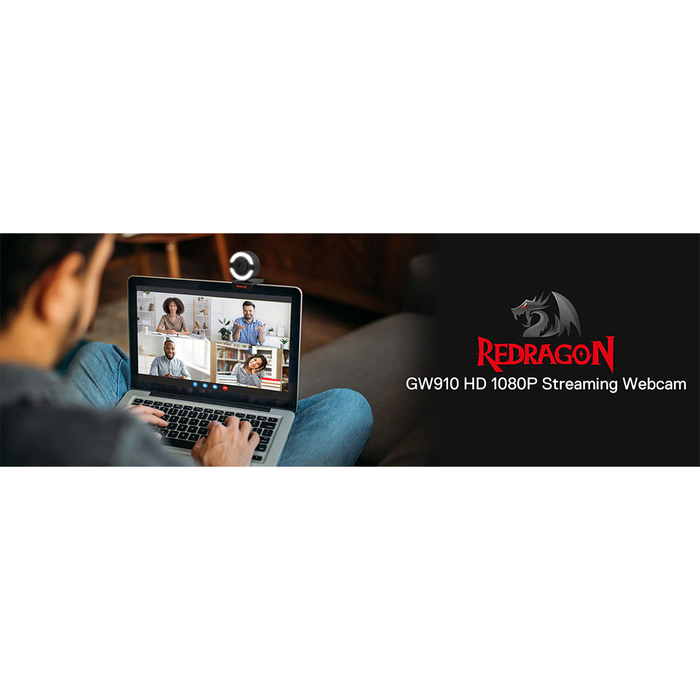 Redragon GW910 ONESHOT Webcam - Black