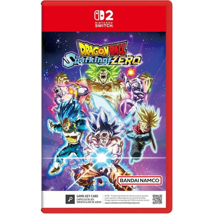 Nintendo Switch 2 Dragonball Sparking! ZERO - Game-Key-Card (ASI)
