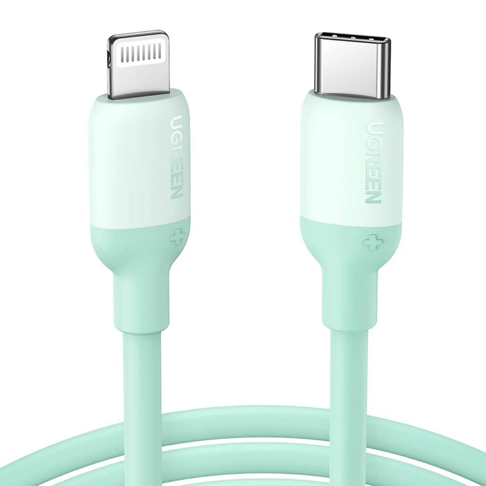 UGreen USB C to Lightning Silicon Cable 1M