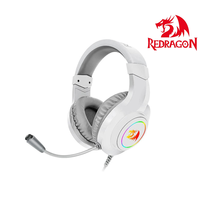 Redragon Wired H260-W HYLAS Gaming Headset - White