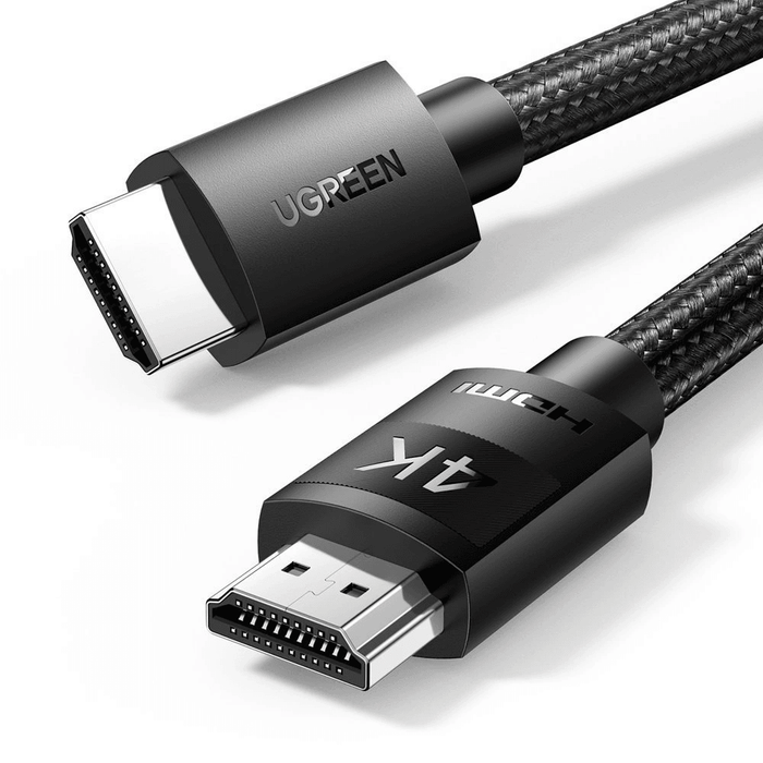 UGreen HDMI 4K Male to Male Braided Cable 2M - Black [HD119/40101]