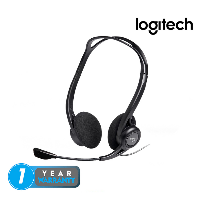 Logitech H370 USB Computer Headset - Black