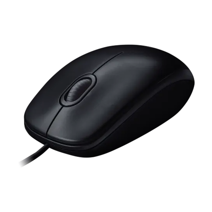 Logitech M100r Corded Mouse - Black