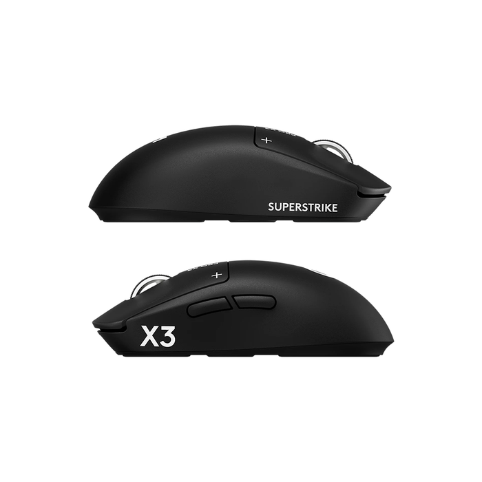 Logitech Pro X3 Superstrike Lightspeed Wireless Gaming Mouse - Midnight Black