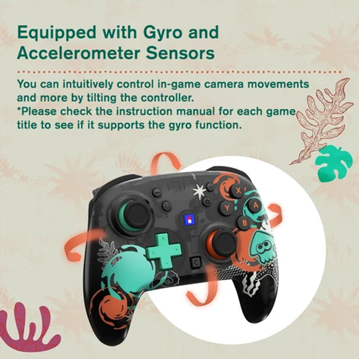 Hori Wireless Horipad Turbo for Nintendo Switch 2-Splatoon Raiders [NSX-239A]