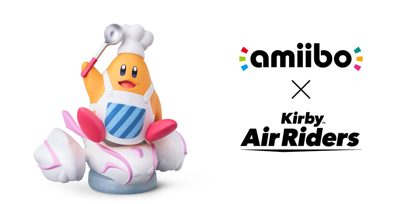 Amiibo Kirby Air Rider Series - Chef Kawasaki & Hop Star