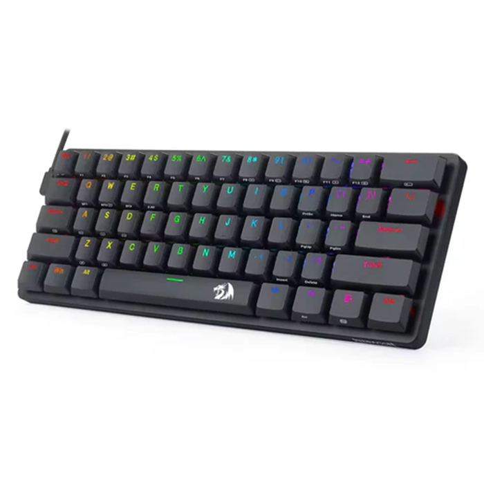 Redragon KEYBOARD Redragon WIRELESS (K615P-KBS) ELISE PRO BLACK RED SWITCH