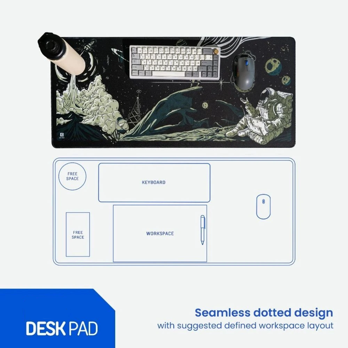 Dotted Desk Pad - Odyssey (900x400x4mm)