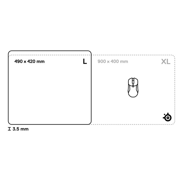 Steelseries QCK Performance Balance Mouse Pad