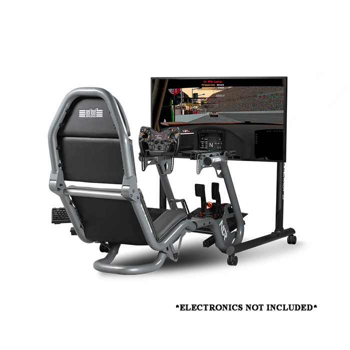 Next Level Racing Round Tube Free Standing Single Monitor Stand [R010]