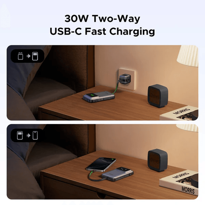 UGreen Uno Magnetic Power Bank 10000mAh [PB511/35603B]