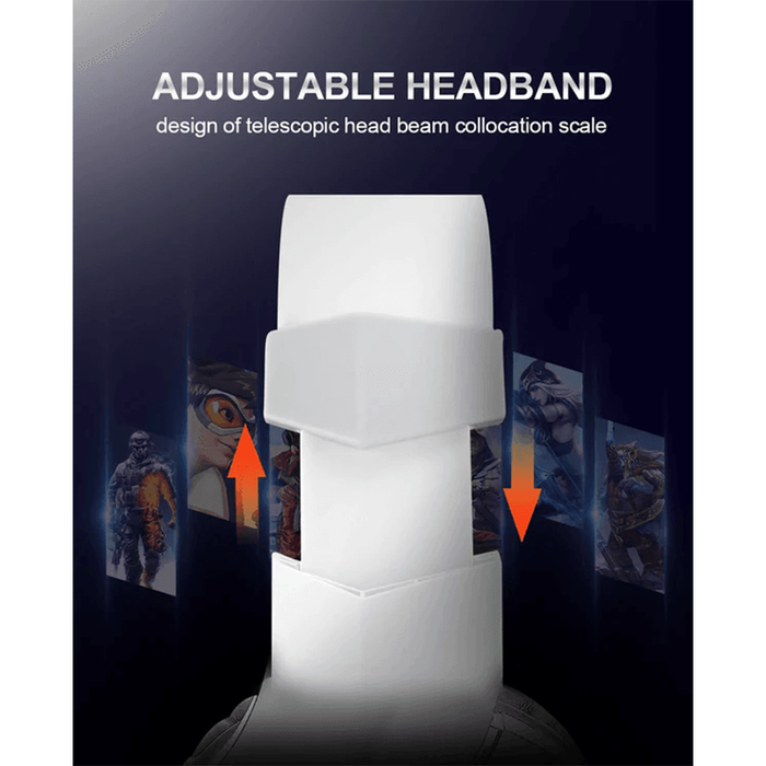 Redragon Wired H260-W HYLAS Gaming Headset - White