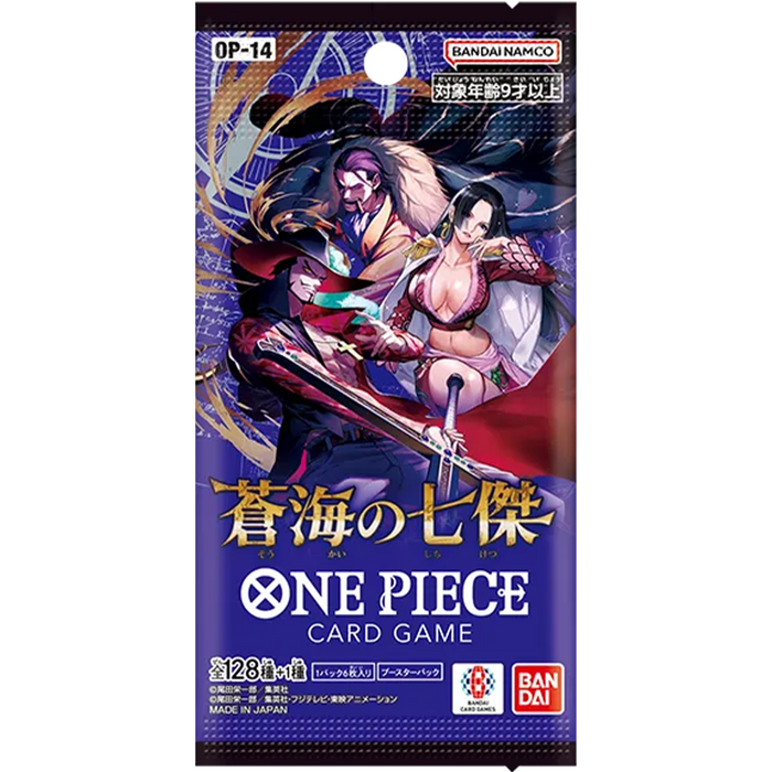 One Piece TCG JPN Booster Box - The Azure Sea`s Seven - [OP-14] (24 Packs)