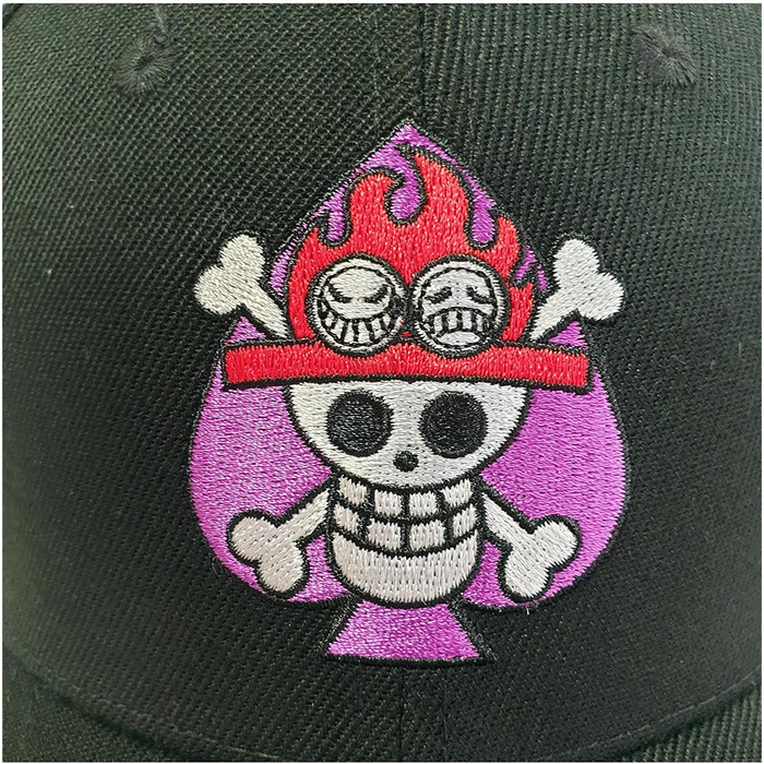 OLP One Piece Cap - Black Ace`s Skull [CAP043]