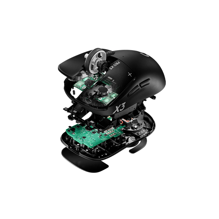 Logitech Pro X3 Superstrike Lightspeed Wireless Gaming Mouse - Midnight Black