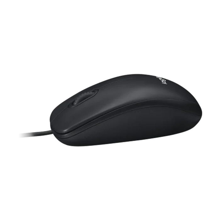 Logitech M100r Corded Mouse - Black