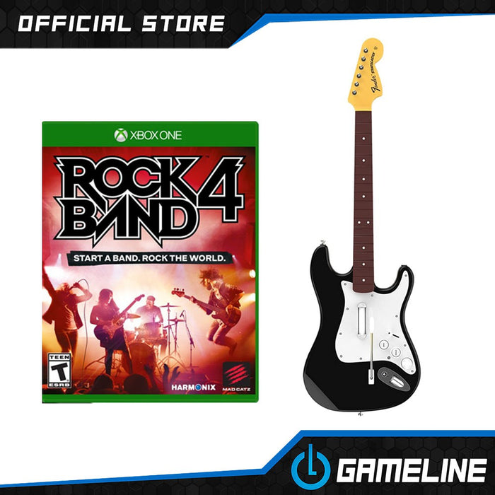 Xbox One Rock Band 4 with Wireless Guitar Bundle