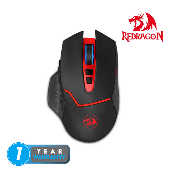 Redragon Wireless M690 MIRAGE Gaming Mouse [4800 DPI] - Black