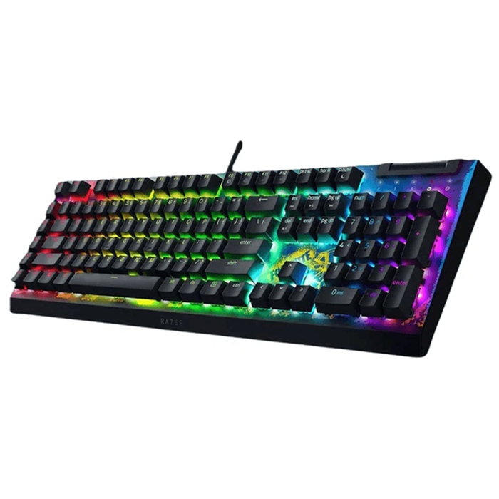 Razer BlackWidow V4 X - Mechanical Gaming Keyboard [RZ03-04703600-R3M1] - Fortnite Edition (Yellow Switch)