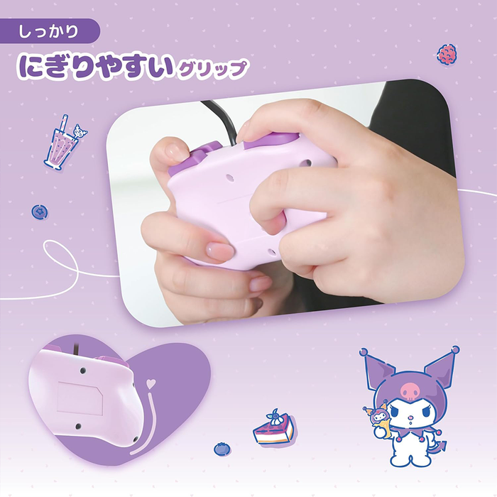 Hori Horipad Turbo Mini for Nintendo Switch 2 - Kuromi [NSX-233A]