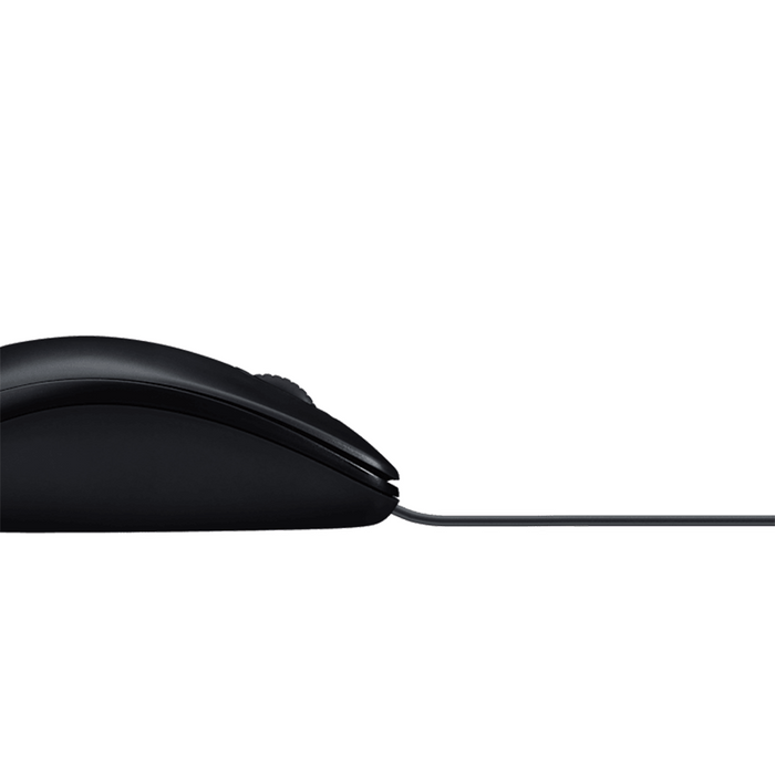Logitech M100r Corded Mouse - Black