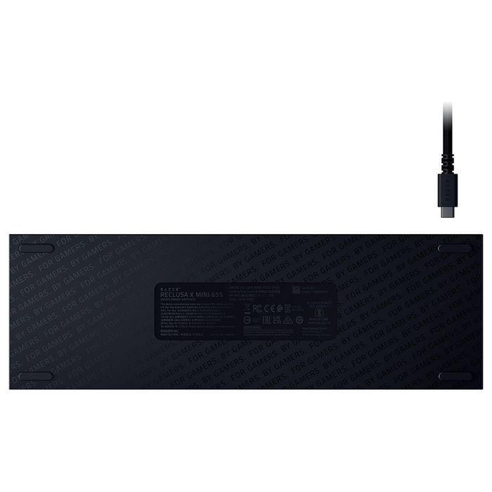 Razer Reclusa X Mini 65% Gaming Keyboard - Black