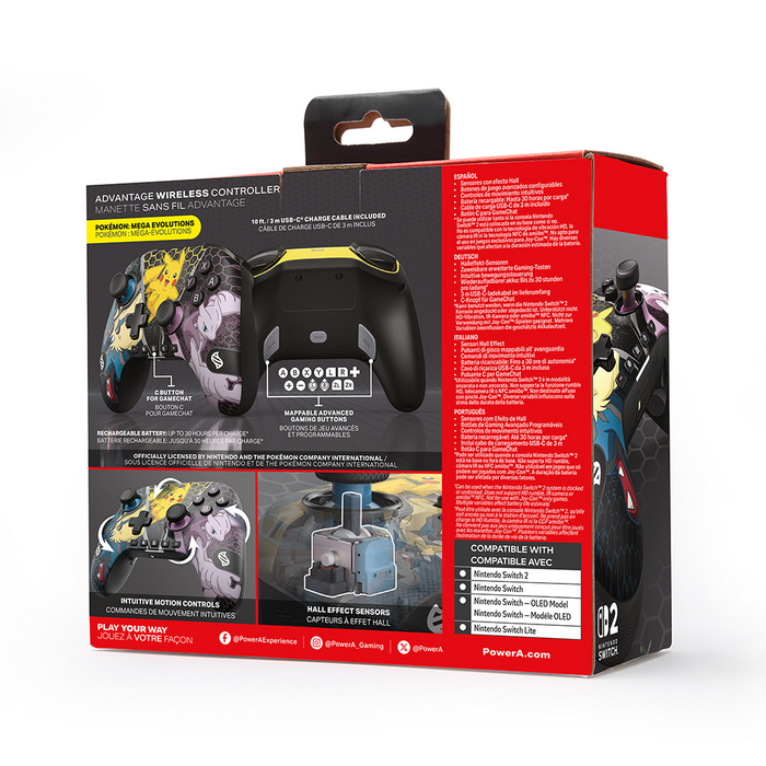 PowerA Wireless Advantage Controller for Nintendo Switch 2