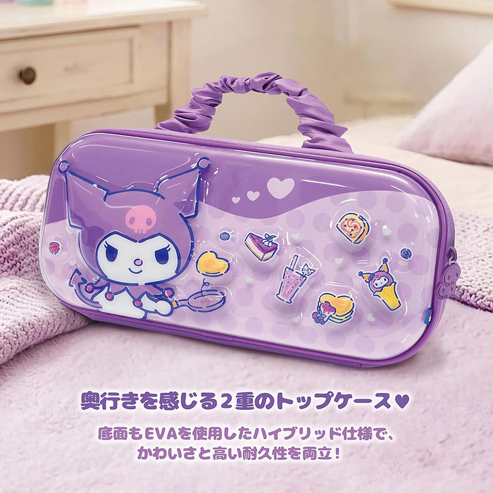 Hori 3D Hybrid Hard Pouch for Nintendo Switch 2 - Kuromi [NSX-235A]