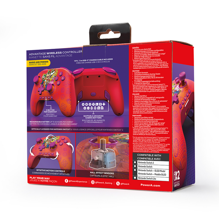 PowerA Wireless Advantage Controller for Nintendo Switch 2