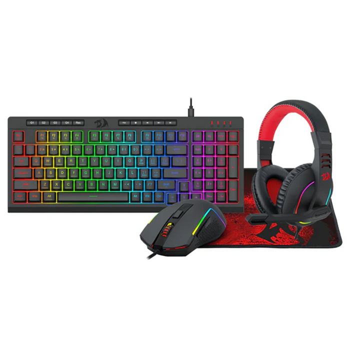 Redragon S148 4 in 1 Wired Combo - Black