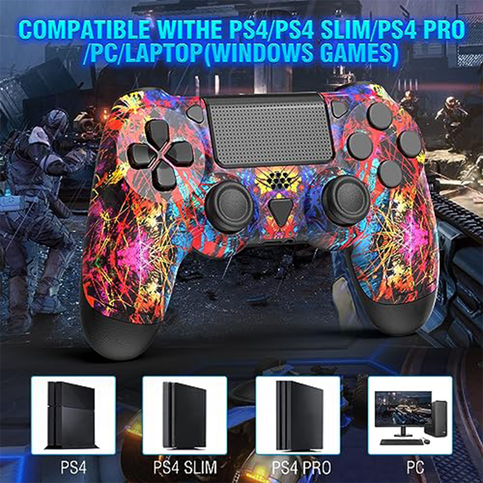 Wireless Controller for PS4 - For Gaming Fans