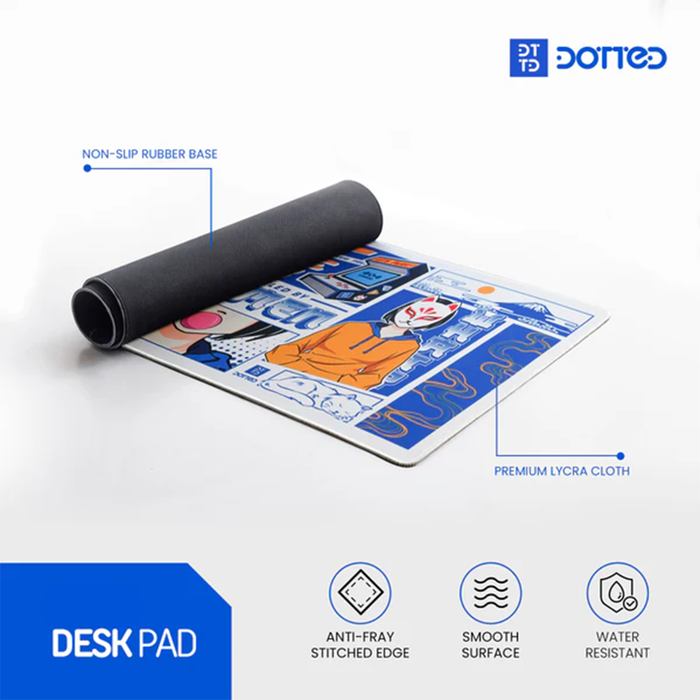 Dotted Desk Pad Limited Collection - Azure (XL) (900x400x4mm)