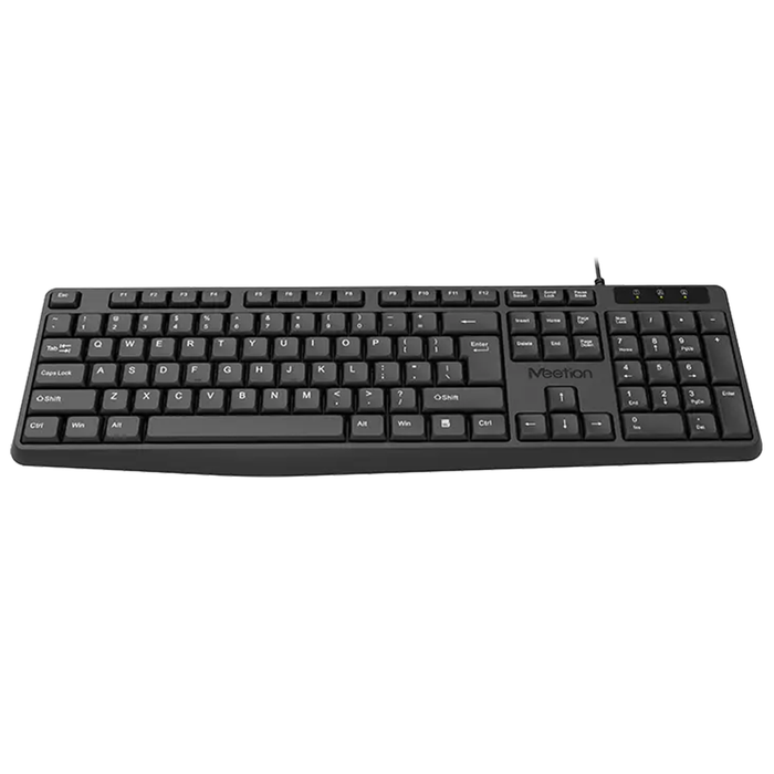 Meetion K200 Wired Keyboard - Black