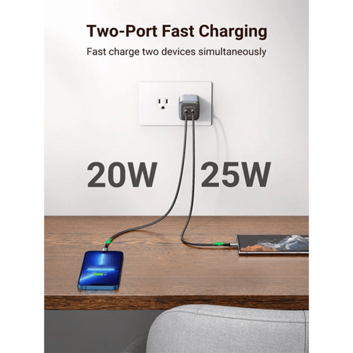 UGreen Nexode Mini 45w Charger USB-C - Space Gray [CD294/90572]