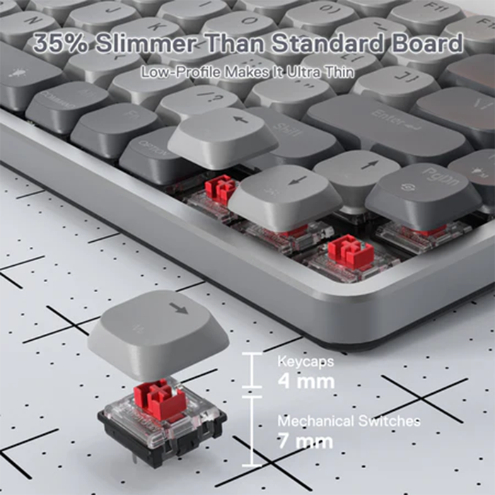 Redragon K652GGRGBPRO Keyboard Azure (Red Switch) — GAMELINE
