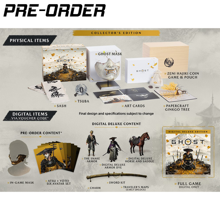 [PRE-ORDER] PS5 Ghost of Yotei Collector`s Edition (R3) [Release Date: October 2, 2025]