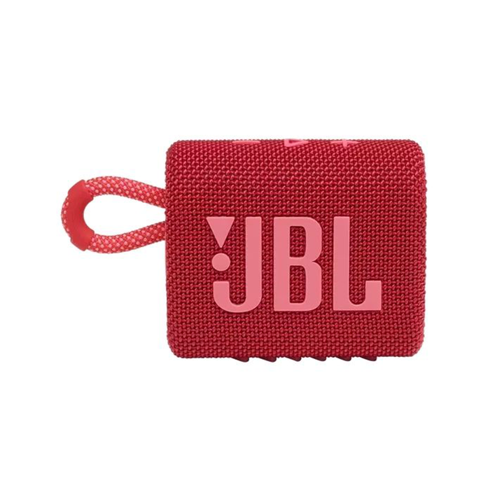 JBL GO 3 Portable Bluetooth Speaker - Red