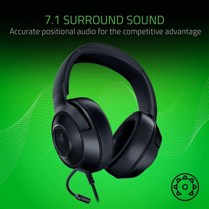 Razer Wired Kraken X Lite Essential Gaming Headset [RZ04-02950100-R381]