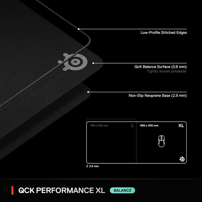 Steelseries QCK Performance Balance Mouse Pad