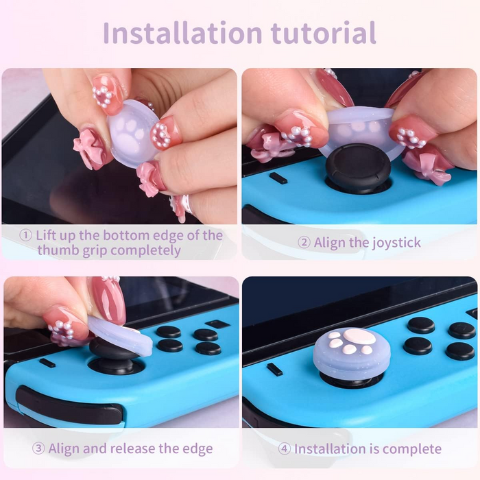 Thumb Grips for Nintendo Switch - 4pcs