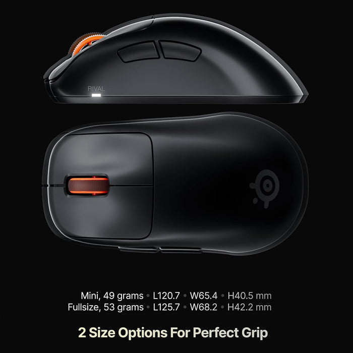 Steelseries Rival Wireless Pro Ultra-lightweight Ergonomic Gaming Mouse [62657]