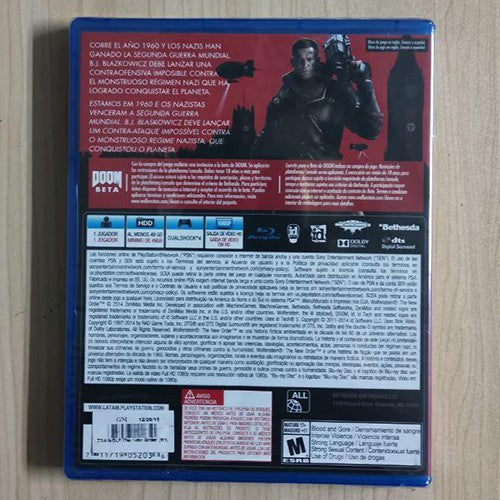 PS4 Wolfenstein The New Order (R1)
