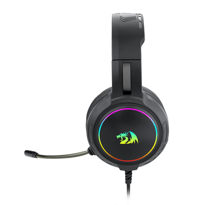 Redragon Wired 270 RGB MENTO Gaming Headset - Black