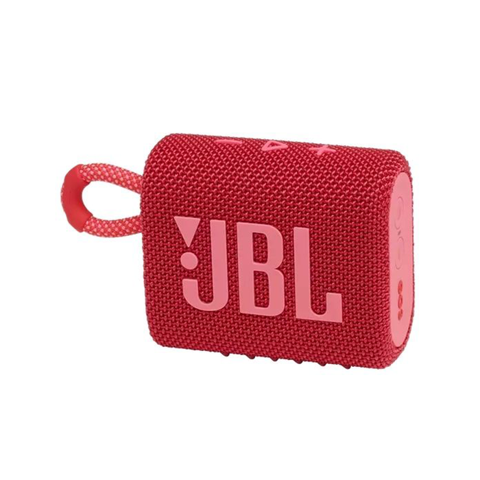 JBL GO 3 Portable Bluetooth Speaker - Red